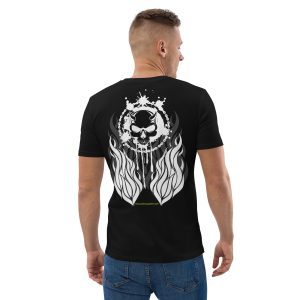 Camiseta para ciclistas Hellbiker negra