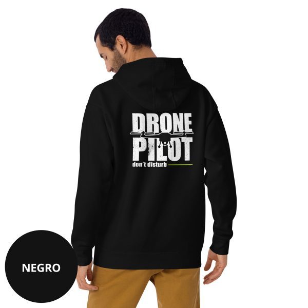 Sudadera piloto de dron negro