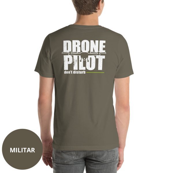 Camiseta piloto de dron militar