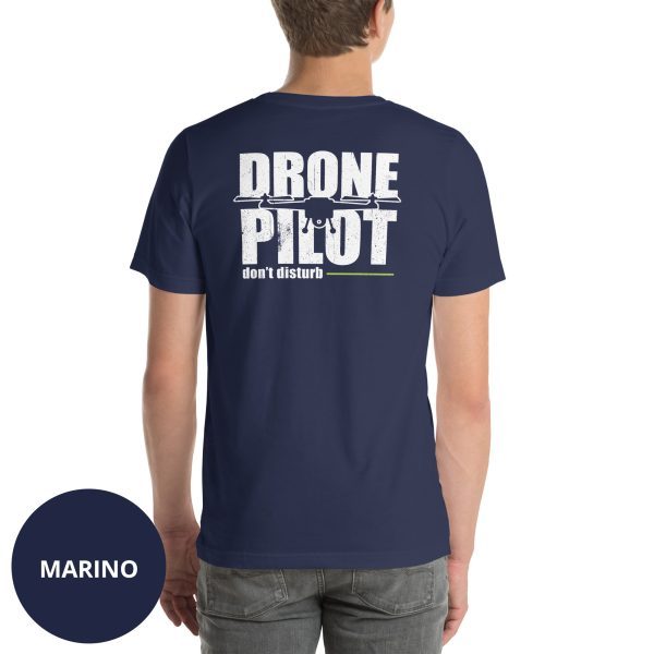 Camiseta piloto de dron marino